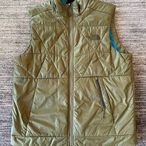 North Face puffer vest green Men’s Large
